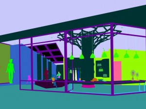 arcade - stores - women clothing stores 346 Model 3D