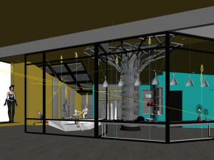 arcade - stores - women clothing stores 346 Model 3D