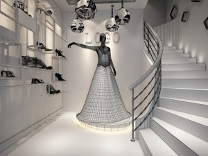 arcade - stores - women clothing stores 376 3Dモデル