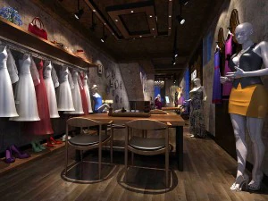 arcade - stores - women clothing stores 376 3D Model