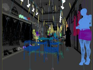 arcade - stores - women clothing stores 376 3D Model