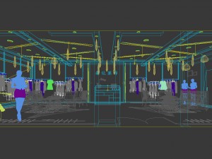arcade - stores - women clothing stores 21 Modelo 3D