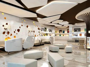 shopping center - loja - galeria de fotos Modelo 3D