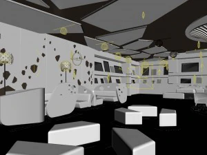 shopping mall - shop - photo gallery 3D Model