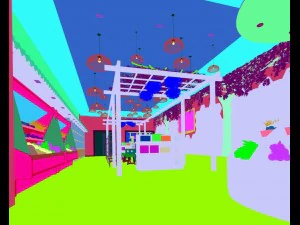 mall store - fruit shop 06 3D Model