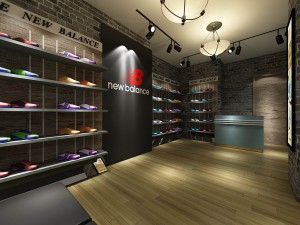 mall store - shoe store 01 3D Model