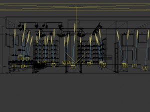 mall store - shoe store 03 3D 모델