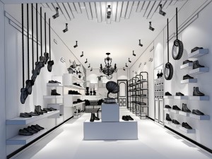 shopping mall - shop - shoe store 06 3Dモデル