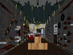 shopping mall - shop - shoe store 06 3Dモデル