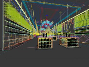shop - wine 36 3D Model