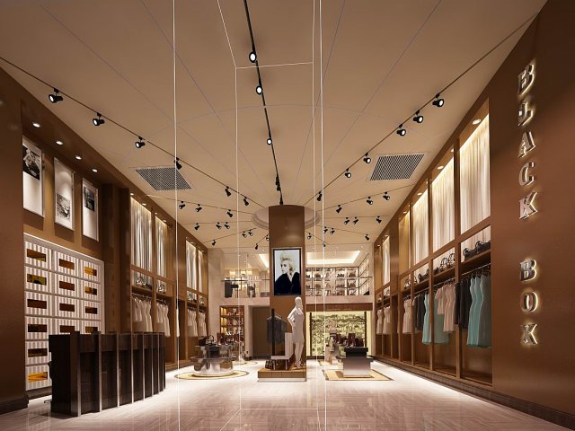 shop - business - shops - 325 3D Model .c4d .max .obj .3ds .fbx .stl .blend 