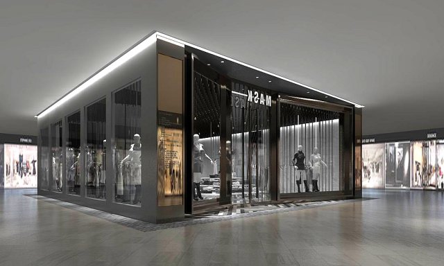 shop - business - shop -1415 3D 모델 .c4d .max .obj .3ds .fbx .stl .blend 