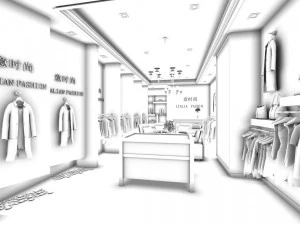 shop - business - shop - 4315 3D Model