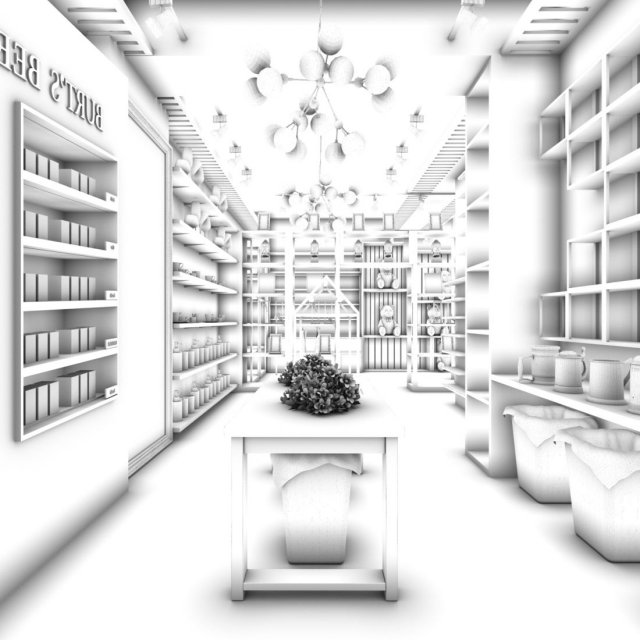 shop - business - shop-9421 3D Модель .c4d .max .obj .3ds .fbx .stl .blend
