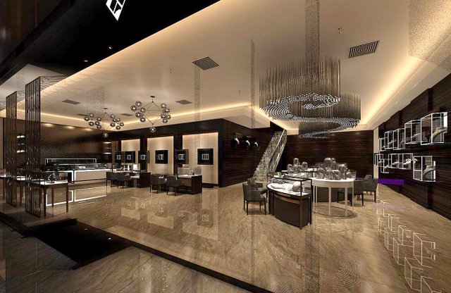 store - business - jewelry store 21 3D 모델 .c4d .max .obj .3ds .fbx .stl .blend 