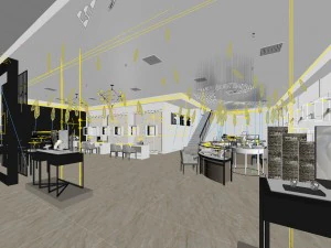store - business - jewelry store 21 3D Model