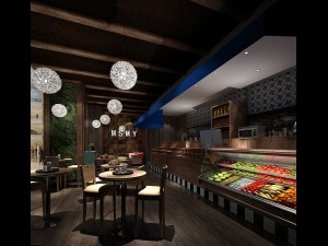 shop - fruit coffee shop-9415 3D Model