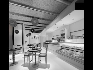 shop - fruit coffee shop-9415 3D Model