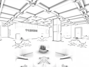business - movie theaters - shop - 9439 3D Model
