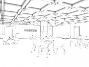 business - movie theaters - shop - 9439 3D Model