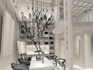 business - clothing store 01 3D Model