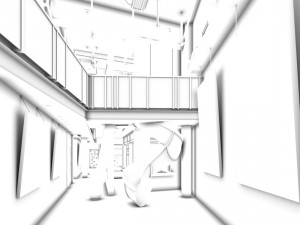 business - clothing store 01 3D Model