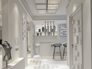 business - clothing store 01 3D Model