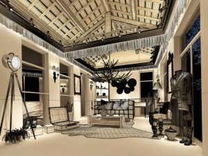 business - clothing store 11 3D Model