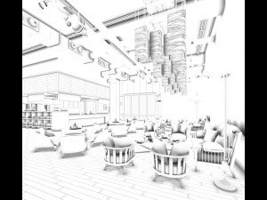business - retail - shop 9403 3D Model