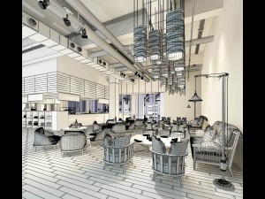 business - retail - shop 9403 3D Model