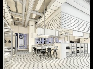 business - retail - shop 9403 3D Model