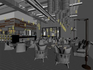 business - retail - shop 9403 3D Model
