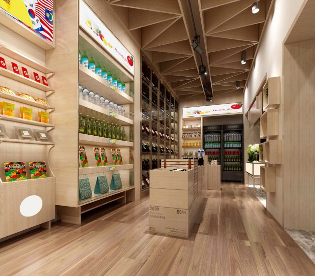 business - retail - shop 9414 Modelo 3D .c4d .max .obj .3ds .fbx .stl .blend 