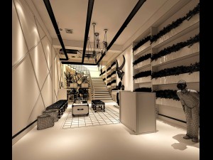 business - retail - shop 9431 3D Model