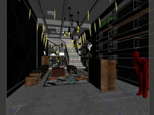 business - retail - shop 9431 3D Model