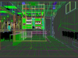 business - retail - shop 9436 3D Model