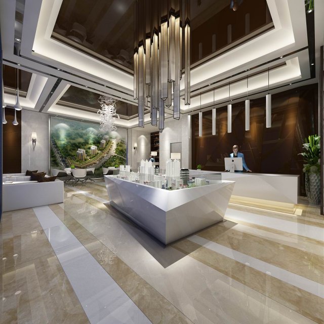 business - retail - shop 9476 Model 3D .c4d .max .obj .3ds .fbx .stl .blend 