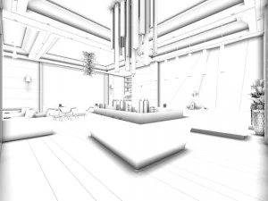 business - retail - shop 9476 3D Model