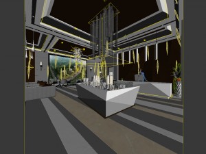 business - retail - shop 9476 Model 3D