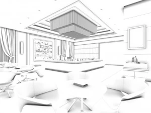 business - retail - shop 9479 3D Model