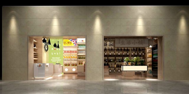 business - retail - shop 9481 3D 모델 .c4d .max .obj .3ds .fbx .stl .blend 