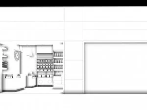 business - retail - shop 9481 3D Model