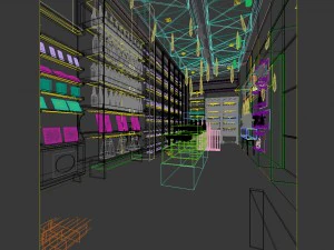 business - retail - shop 9481 3D Model