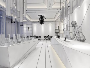 business - retail - shop 9489 3D 模型