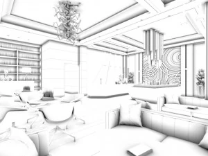 business - retail - shop 9489 3D Model