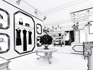 business - retail - shop 9494 3D Model