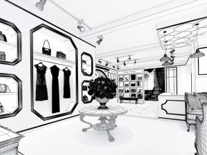 business - retail - shop 9494 3D Model