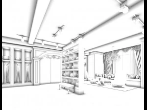 business - retail - shop 9494 3D Model