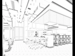 business - retail - shop - 9498 3D Model
