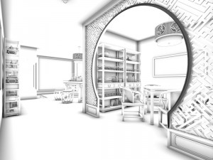 business - retail - shop - 3311 3D Модель